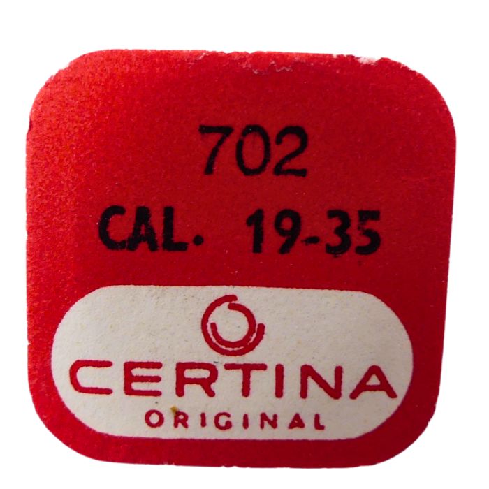 Certina 423 702 Roue d'ancre pivotée pour deux contre-pivots - Escape wheel and pinion pivoted for two end-pieces