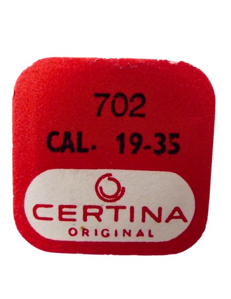 Certina 423 702 Roue d'ancre pivotée pour deux contre-pivots - Escape wheel and pinion pivoted for two end-pieces