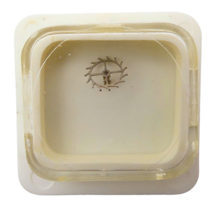 Durowe 4415C 702 Roue d'ancre pivotée pour deux contre-pivots - Escape wheel and pinion pivoted for two end-pieces