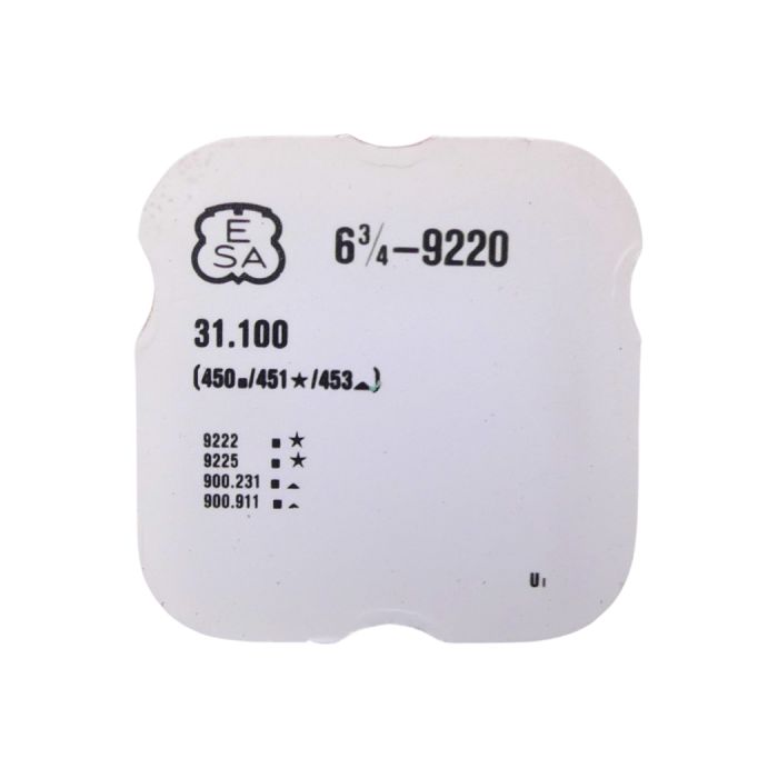 ESA 9220 42 Renvoi - Setting wheel