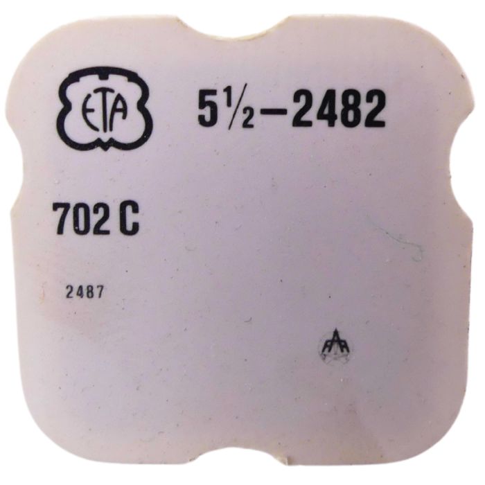 ETA 2482 42 Roue d'ancre pivotée pour deux contre-pivots - Escape wheel and pinion pivoted for two end-pieces