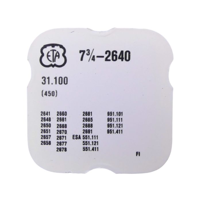ETA 2640 450 Renvoi - Setting wheel