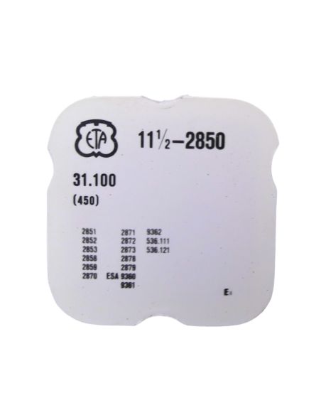 ETA 2850 450 Renvoi - Setting wheel