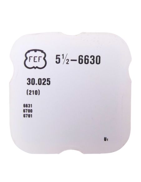 FEF 6630 - 210 Roue moyenne (à l'unité) - Third wheel and pinion (per unit)