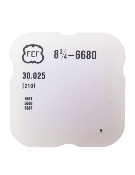 FEF 6680 - 210 Roue moyenne (à l'unité) - Third wheel and pinion (per unit)