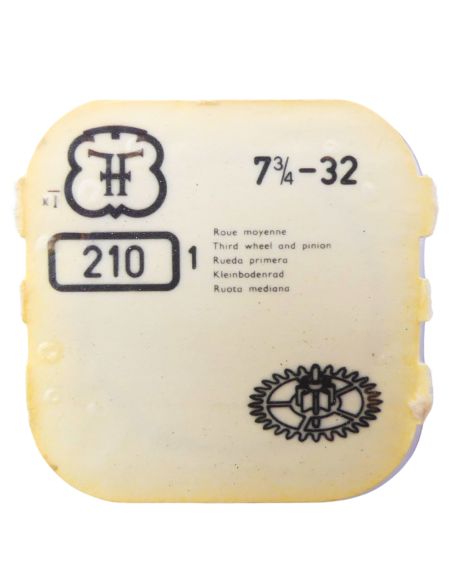 FHF 32 - 210 Roue moyenne (à l'unité) - Third wheel and pinion (per unit)