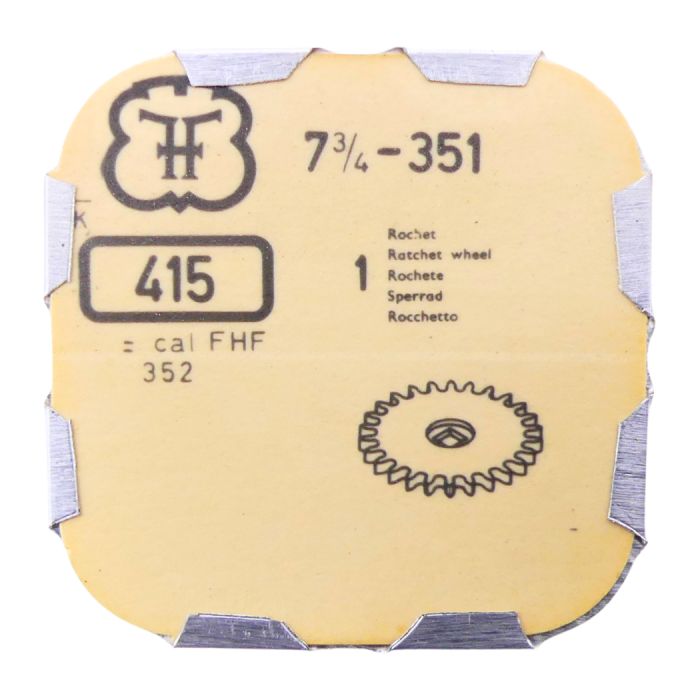 FHF 351 - 415 Rochet (à l'unité) - Ratchet wheel (per unit)