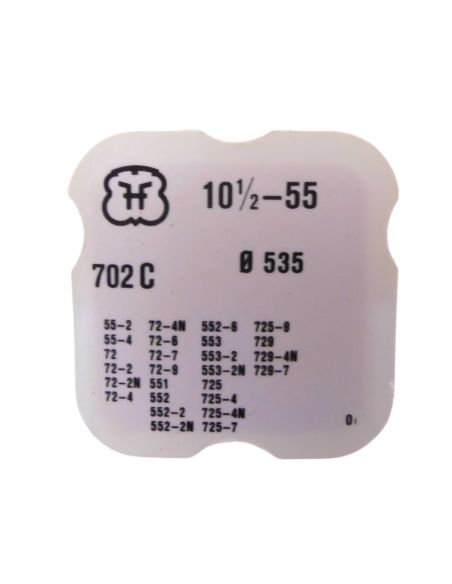 FHF 55 702 Roue d'ancre pivotée pour deux contre-pivots - Escape wheel and pinion pivoted for two end-pieces