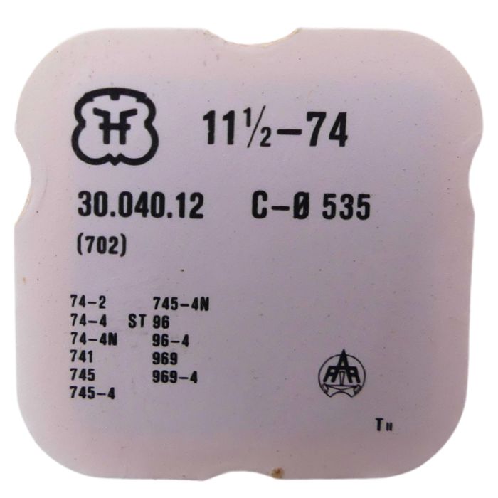 FHF 74 702 Roue d'ancre pivotée pour deux contre-pivots - Escape wheel and pinion pivoted for two end-pieces