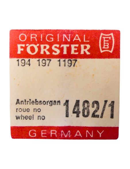 Förster 194 1482/1 Mobile entraineur monté - Driving gear mounted