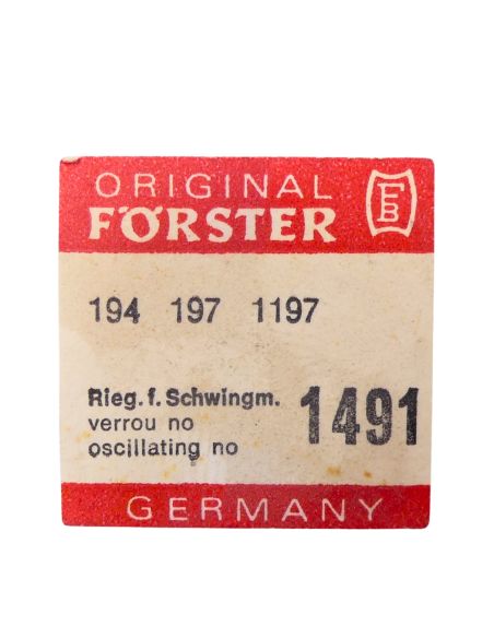 Förster 194 1491 Verrou de masse oscillante- Oscillating weight bolt