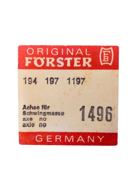 Förster 194 1496 Axe de masse oscillante- Oscillating weight axle