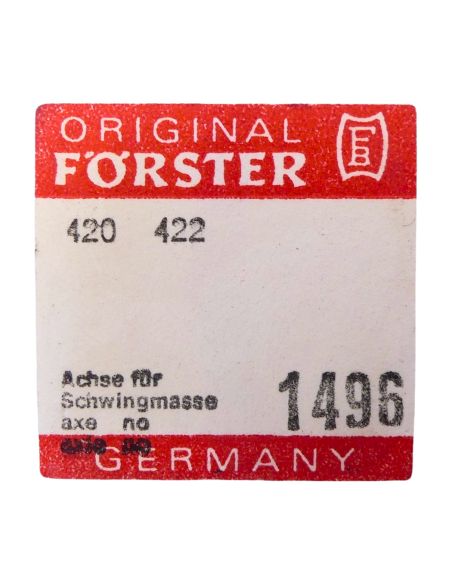 Förster 420 42 Axe de masse oscillante- Oscillating weight axle