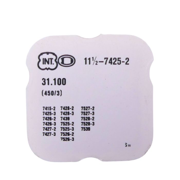 INT 7425-2 450 Renvoi - Setting wheel