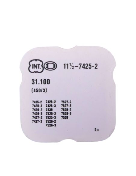 INT 7425-2 450 Renvoi - Setting wheel