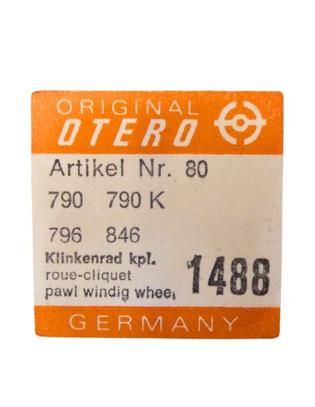 Otero 790 1488 Roue-cliquet complète - Pawl winding wheel complete