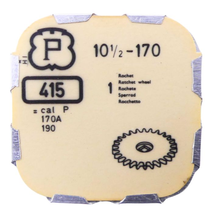 Peseux 170 - 415 Rochet (à l'unité) - Ratchet wheel (per unit)