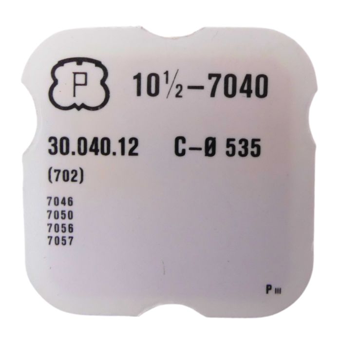 Peseux 7040 702 Roue d'ancre pivotée pour deux contre-pivots - Escape wheel and pinion pivoted for two end-pieces