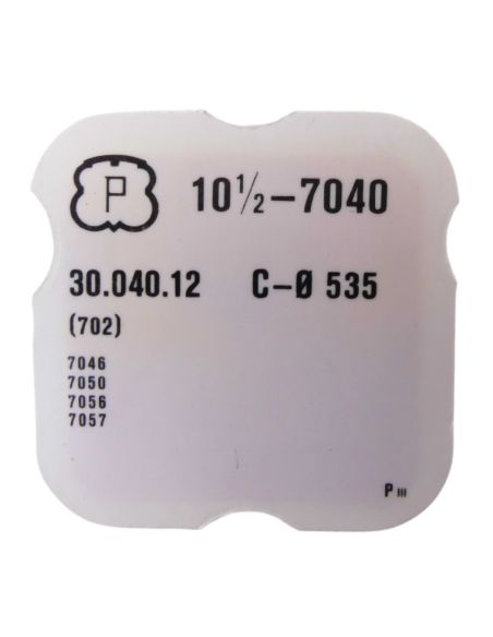 Peseux 7040 702 Roue d'ancre pivotée pour deux contre-pivots - Escape wheel and pinion pivoted for two end-pieces