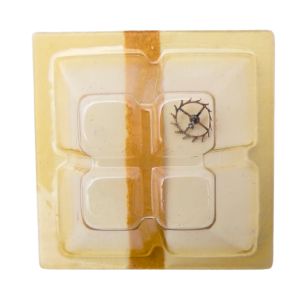 PUW 560 702 Roue d'ancre pivotée pour deux contre-pivots - Escape wheel and pinion pivoted for two end-pieces