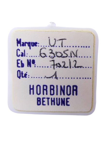 Unitas 6305N 42 Roue d'ancre pivotée pour deux contre-pivots - Escape wheel and pinion pivoted for two end-pieces