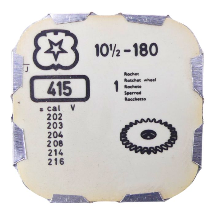 Venus 180 - 415 Rochet (à l'unité) - Ratchet wheel (per unit)
