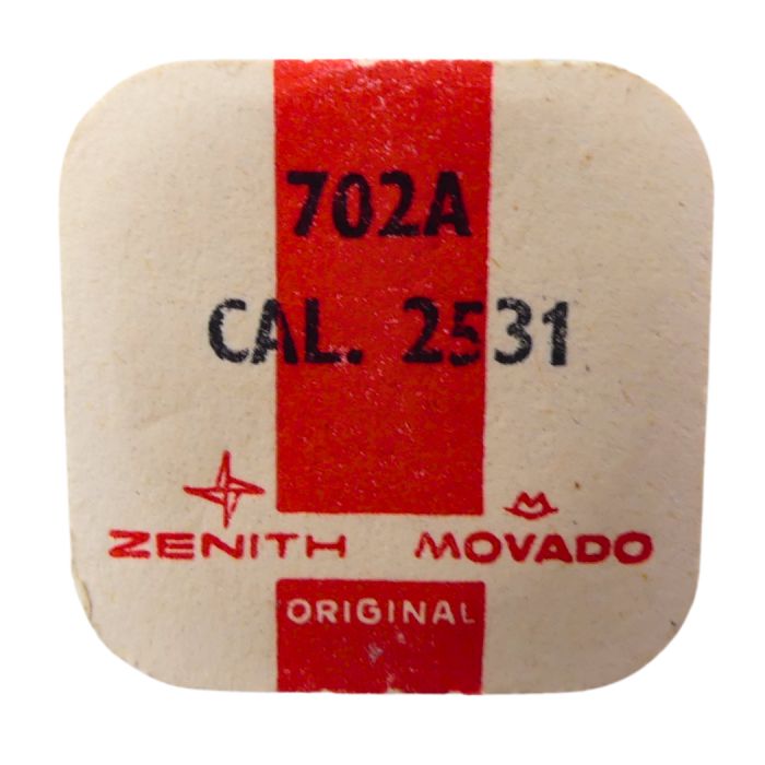 Zenith 2531 702 Roue d'ancre pivotée pour deux contre-pivots - Escape wheel and pinion pivoted for two end-pieces