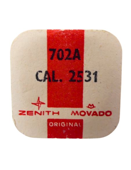 Zenith 2531 702 Roue d'ancre pivotée pour deux contre-pivots - Escape wheel and pinion pivoted for two end-pieces
