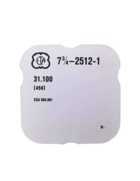 ETA 2512-1 42 Renvoi - Setting wheel