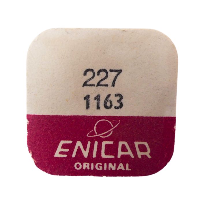 Enicar 1163 42 Roue de seconde au centre - Barrel arbor