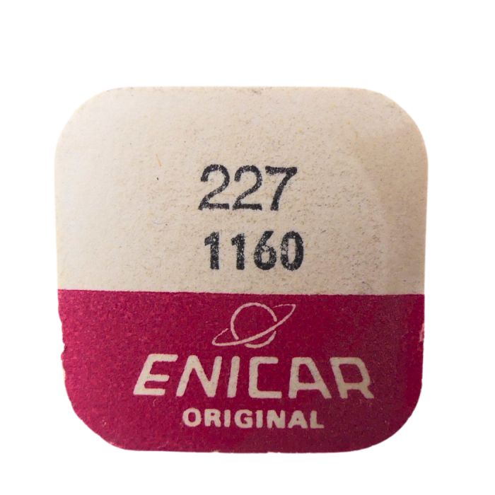 Enicar 1160 227 Roue de seconde au centre - Barrel arbor