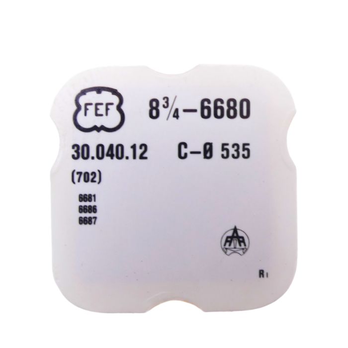 FEF 6680 702 Roue d'ancre pivotée pour deux contre-pivots - Escape wheel and pinion pivoted for two end-pieces