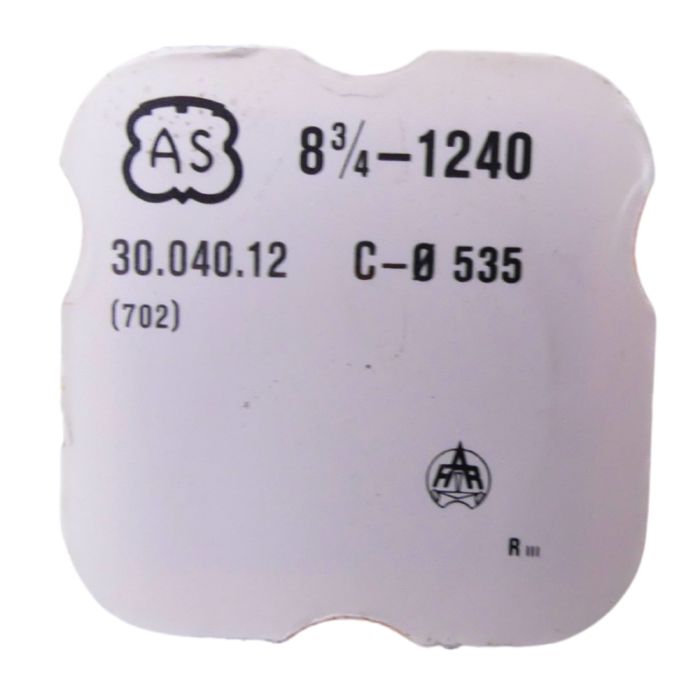 AS 1240 42 Roue d'ancre pivotée pour deux contre-pivots - Escape wheel and pinion pivoted for two end-pieces