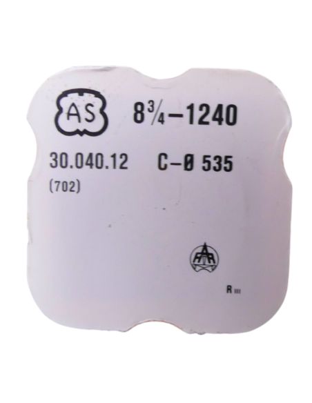 AS 1240 42 Roue d'ancre pivotée pour deux contre-pivots - Escape wheel and pinion pivoted for two end-pieces