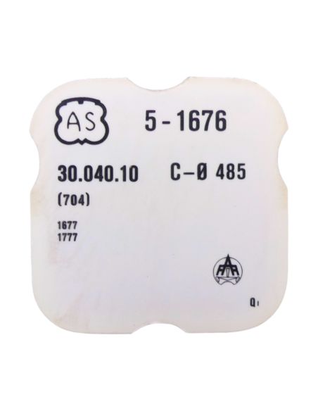 AS 1676 - 704 Roue d'ancre pivotée pour contre-pivot dessus (à l'unité) - Escape wheel and pinion pivoted for upper end-piece (p