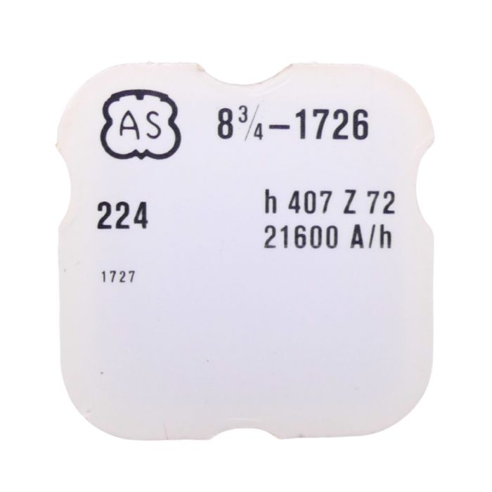 AS 1726 - 224 Roue de seconde long pivot - Fourth wheel and pinion with second hand bit