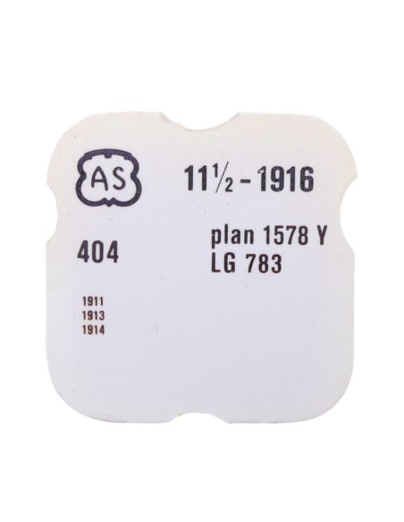 AS 1916 - 404 Tige pour boite étanche (partie mouvement) (à l'unité) - Stem for waterproof case (movement portion) (per unit)