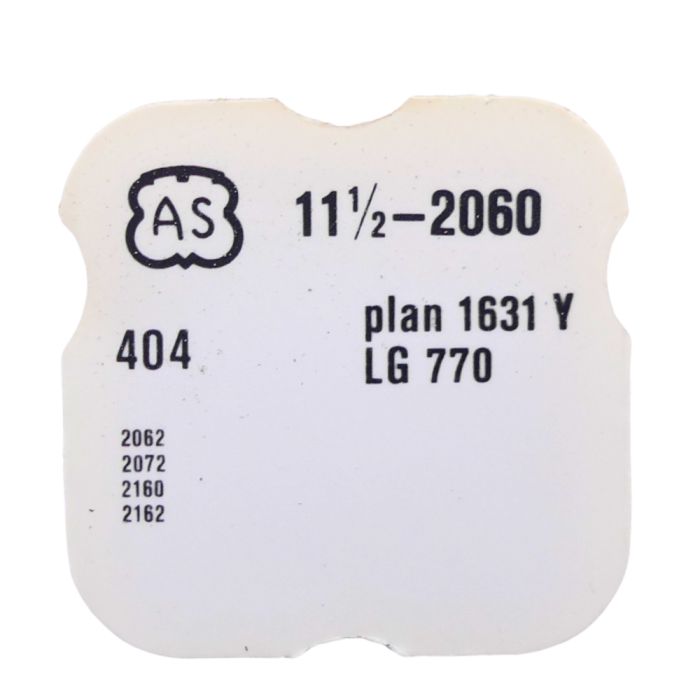 AS 2060 - 404 Tige pour boite étanche (partie mouvement) (à l'unité) - Stem for waterproof case (movement portion) (per unit)