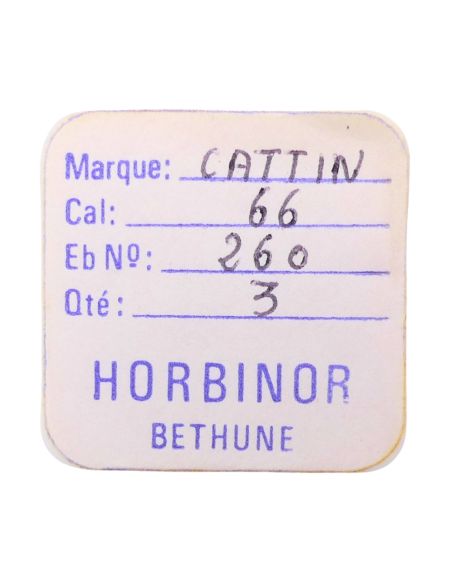 Cattin 66 - 260 Roue de minuterie (à l'unité) - Minute wheel (per unit)