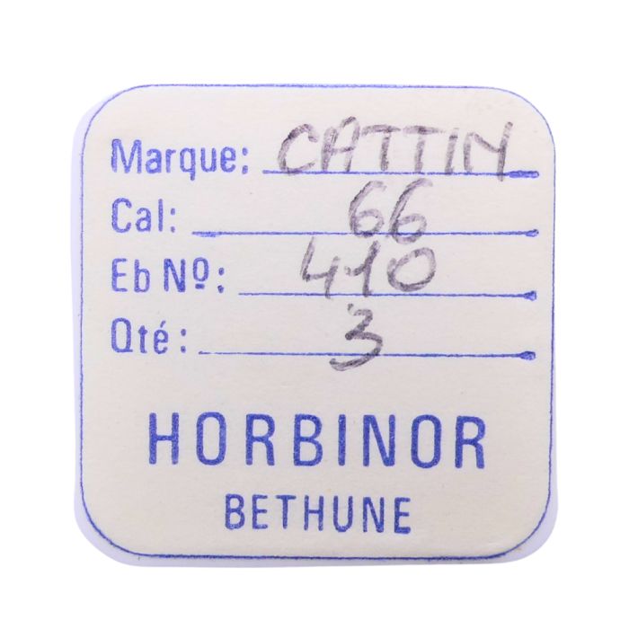 Cattin 66 - 410 Pignon de remontoir (à l'unité) - Winding pinion (per unit)