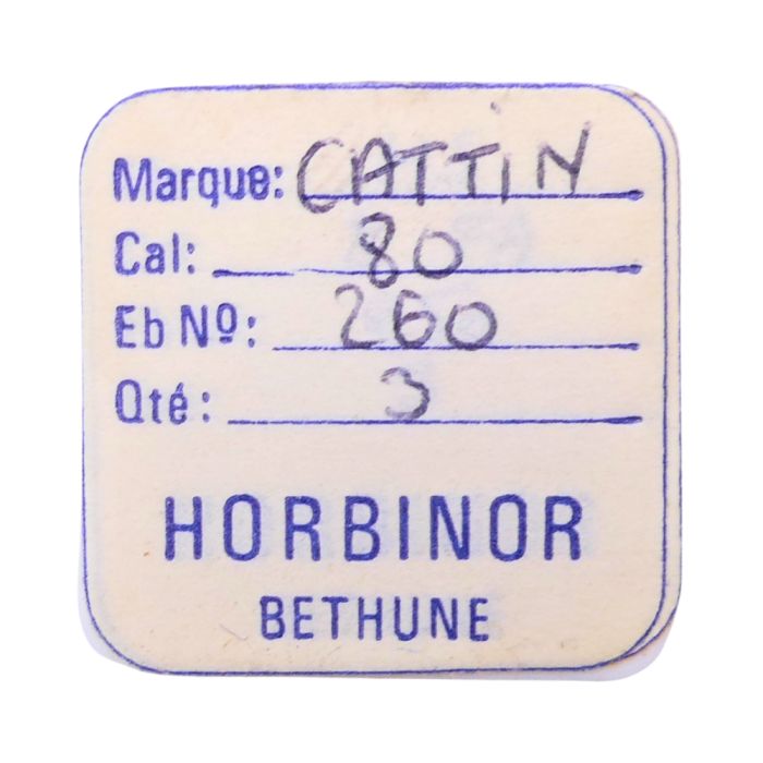 Cattin 80 - 260 Roue de minuterie (à l'unité) - Minute wheel (per unit)