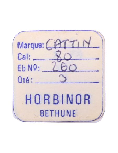 Cattin 80 - 260 Roue de minuterie (à l'unité) - Minute wheel (per unit)