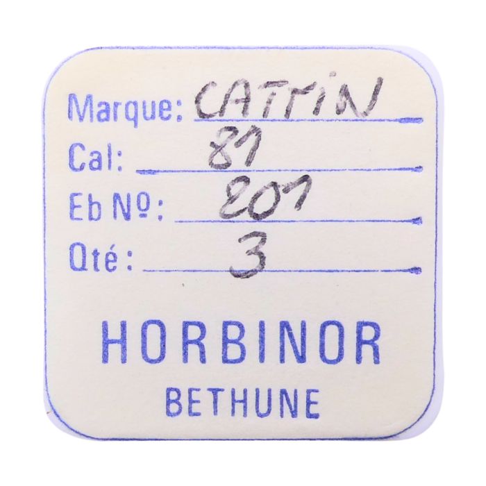 Cattin 81 - 201 Roue de centre sans chaussée (à l'unité) - Center wheel and pinion without cannon pinion (per unit)