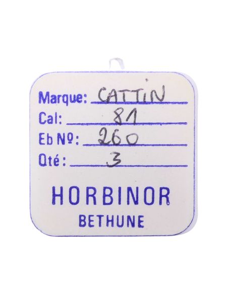 Cattin 81 - 260 Roue de minuterie (à l'unité) - Minute wheel (per unit)