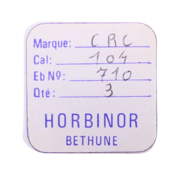 CRC 104 - 710 Ancre montée (à l'unité) - Jewelled pallet fork and staff (per unit)