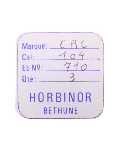 CRC 104 - 710 Ancre montée (à l'unité) - Jewelled pallet fork and staff (per unit)