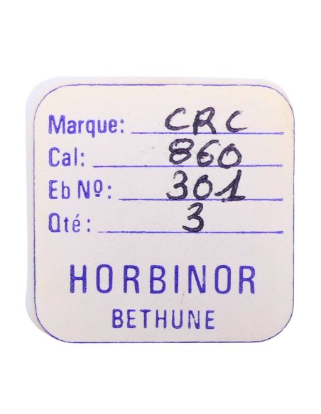 CRC 860 - 301 Raquette pour spiral plat (à l'unité) - Regulator for flat hairspring (per unit)