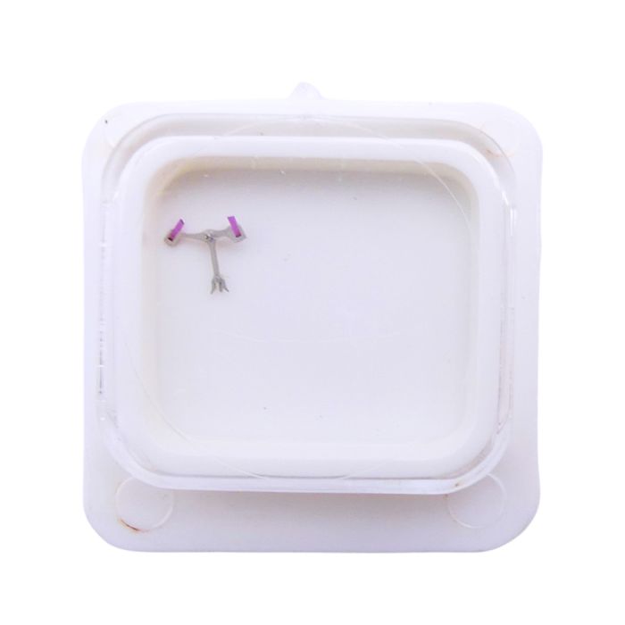 CRC 960 - 710 Ancre montée (à l'unité) - Jewelled pallet fork and staff (per unit)