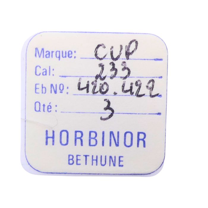 Cupillard 233 - 420 Roue de couronne - Crown wheel