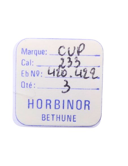 Cupillard 233 - 420 Roue de couronne - Crown wheel